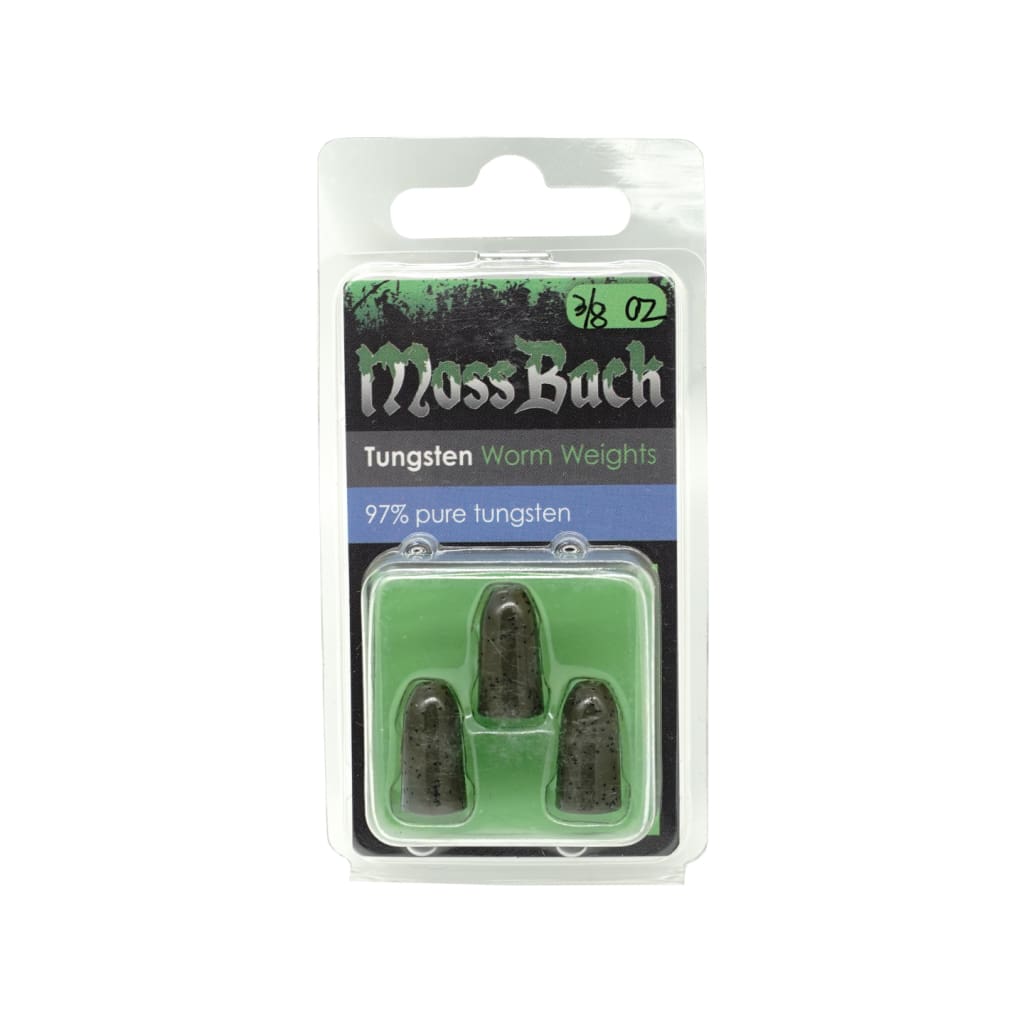 MossBack Worm Weights Green Pumpkin - Accessories (Freshwater)