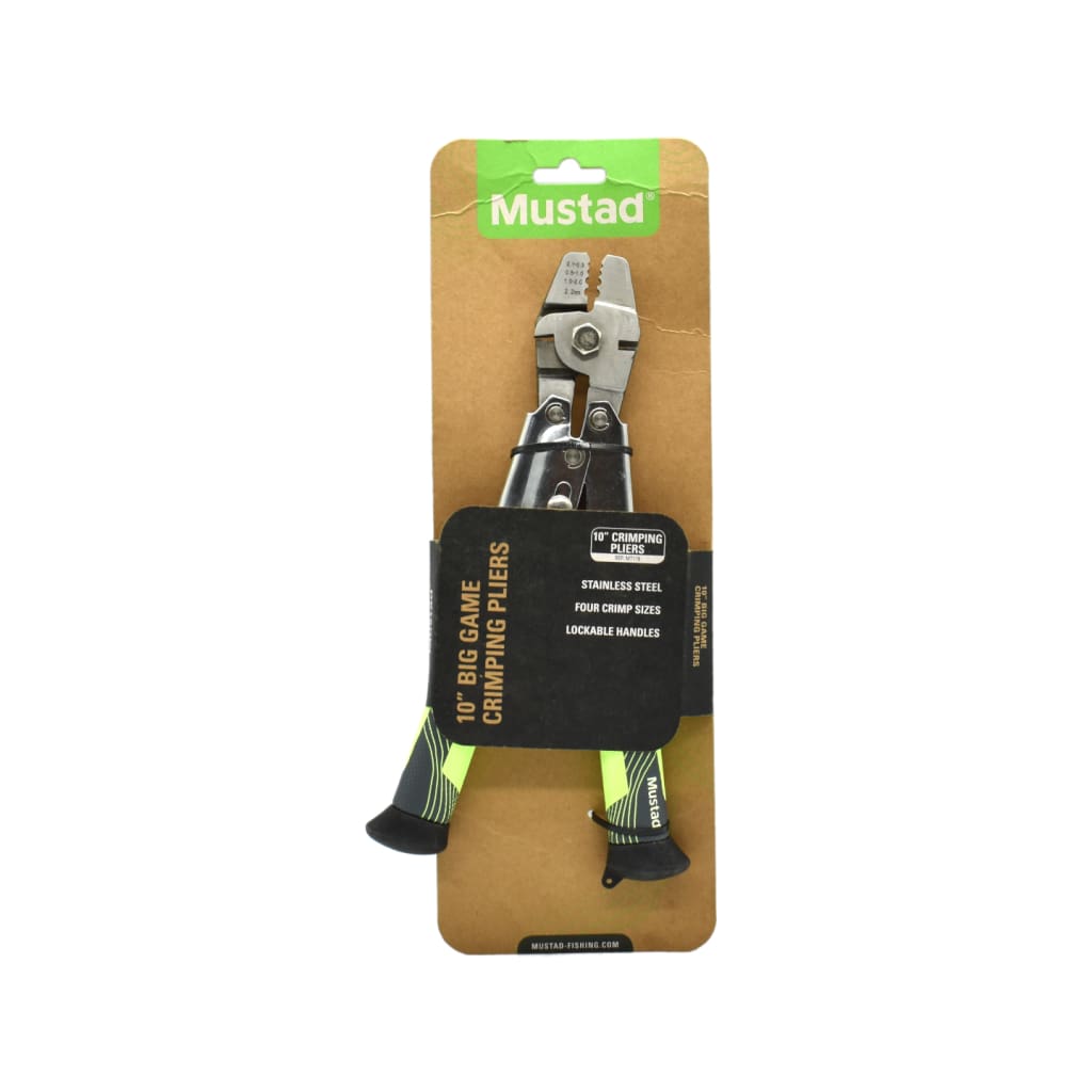 Mustad 10 Inch Big Game Crimping Pliers - Tools Accessories (Saltwater)