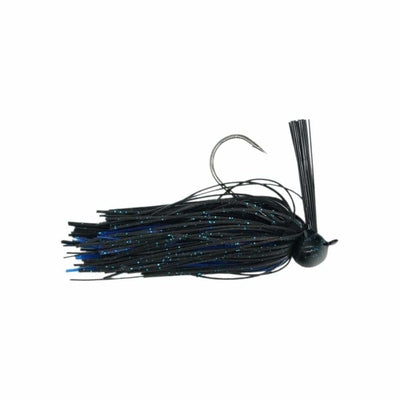 Strike King Football Jig - 3/8oz - Black Blue - Hard Baits Jigs Lures (Saltwater)