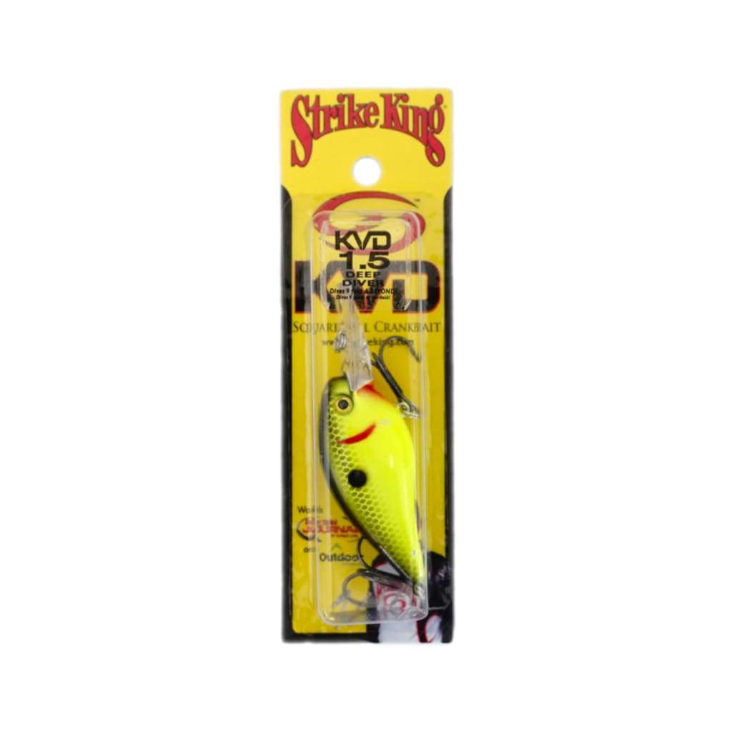 Strike King KVD Deep Dive Squarebill Crankbait - Hard Baits Lures (Freshwater)