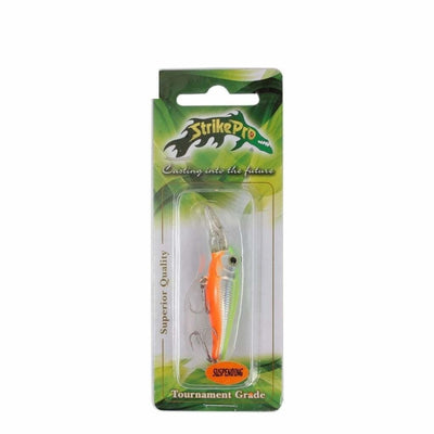 Strike Pro Lure Small Fry 40 - Chartreuse Orange Belly - Lures (Freshwater)