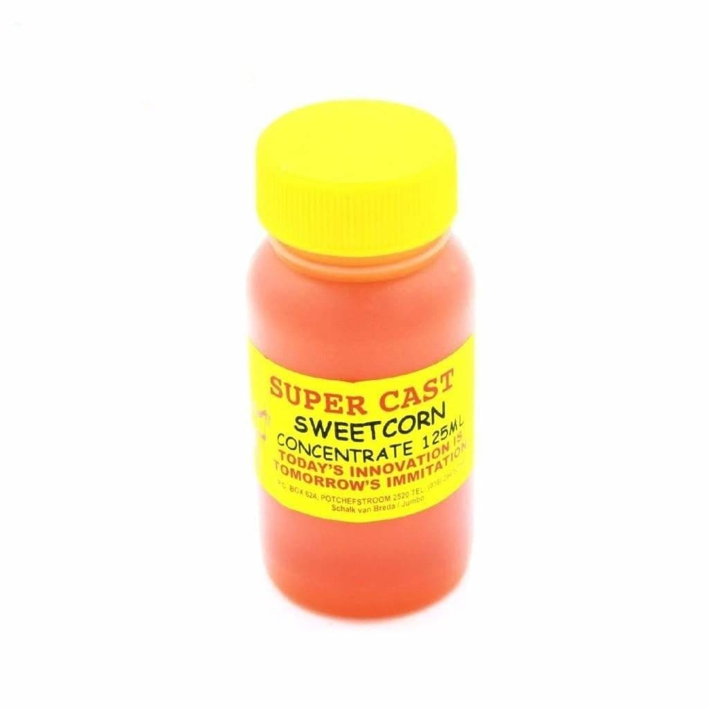 Super Cast Concentrate 125ml - Sweetcorn - Carp Baits Lures (Freshwater)