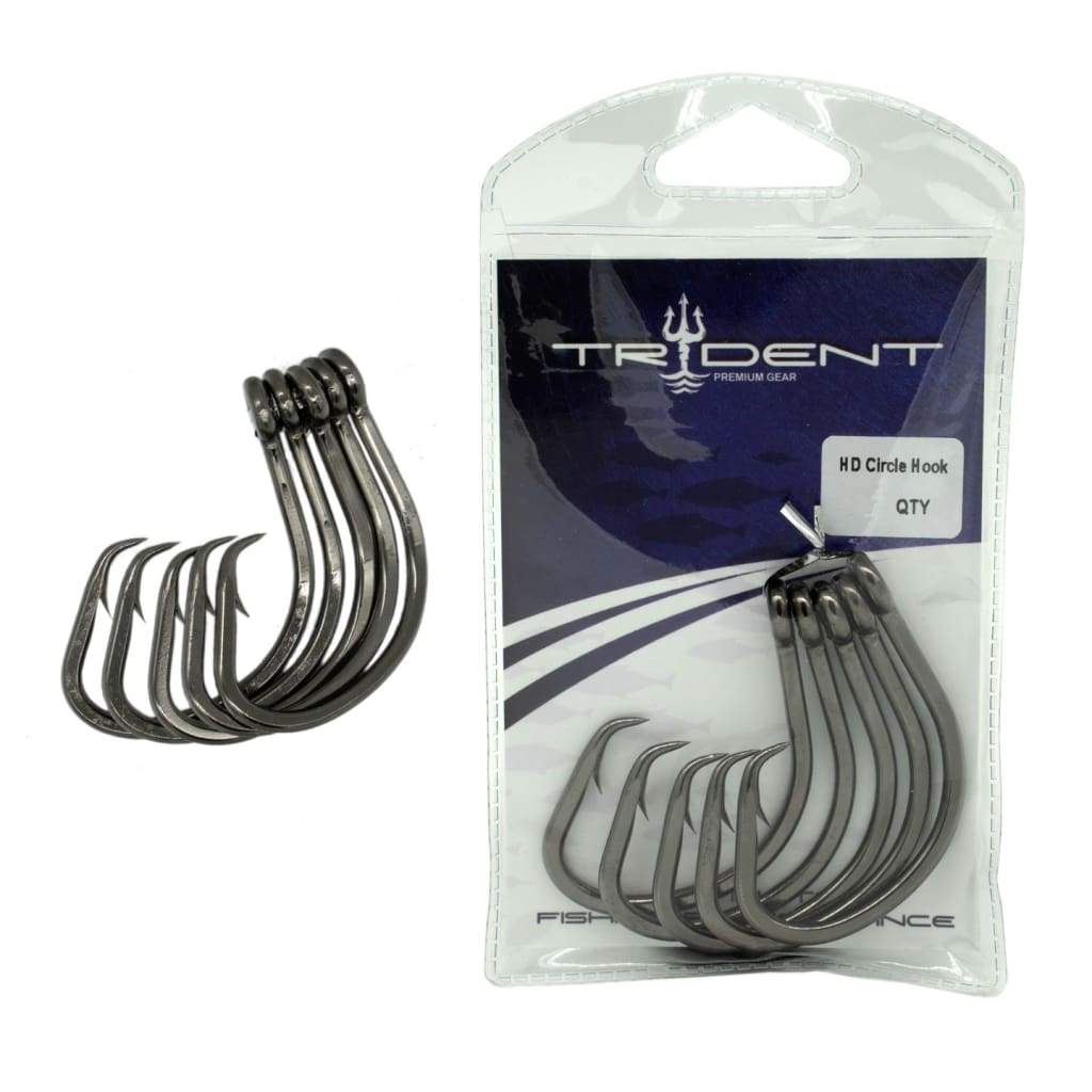 TRIDENT Heavy Duty Circle Hooks - Hooks Terminal Tackle (Saltwater)