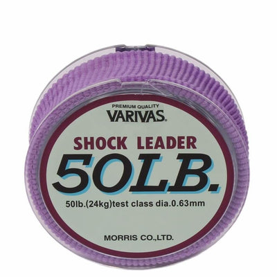 Varivas Mono Shock Leader - 50Lb - Mono Leader Line & Leader (Saltwater)