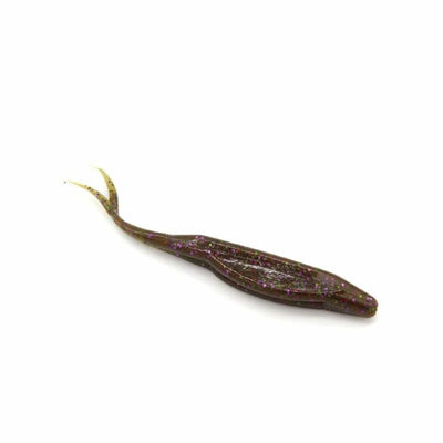 Zoom Super Fluke - Green Pumpkin Candy Red - Soft Bait Lures (Freshwater)