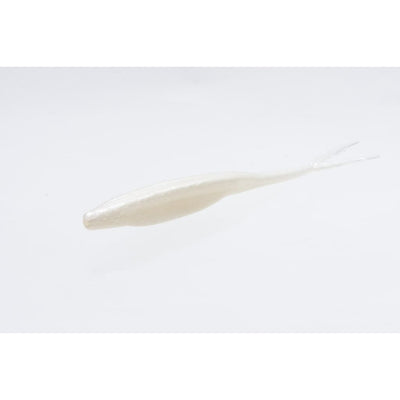 Zoom Super Fluke - White Pearl - Soft Bait Lures (Freshwater)