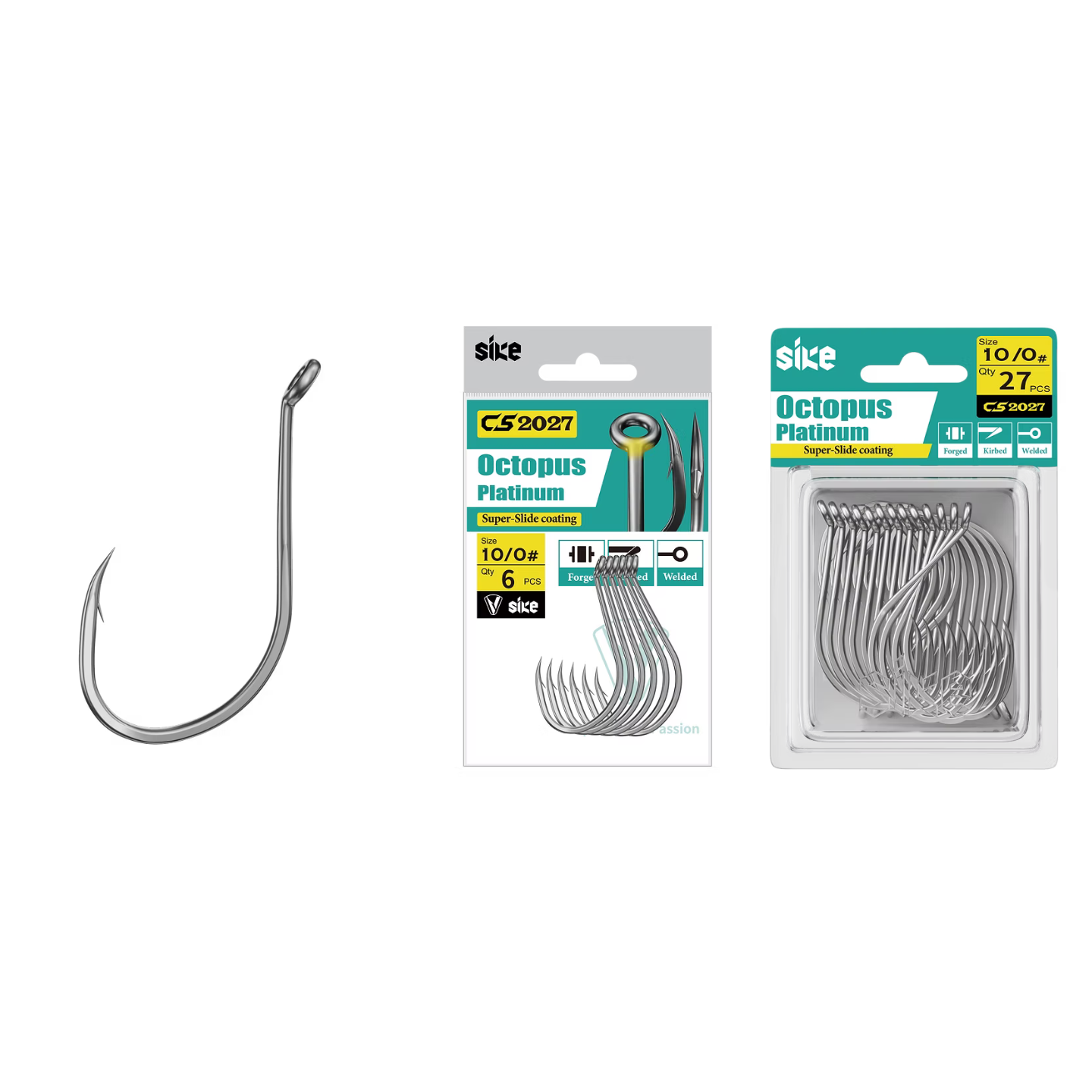 Sike Octopus Platinum Hook CS2027