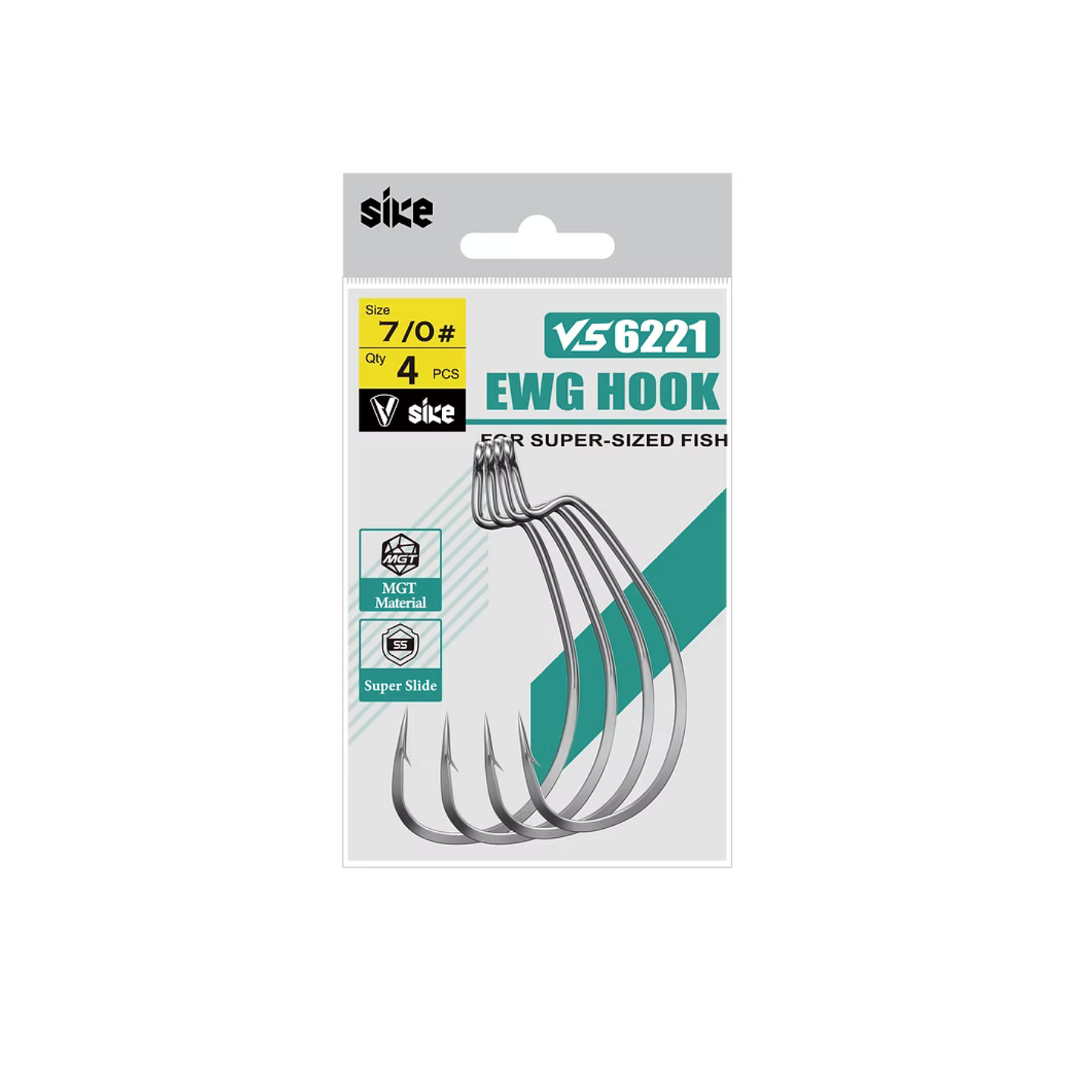 Sike Worm Hook UA VS6221