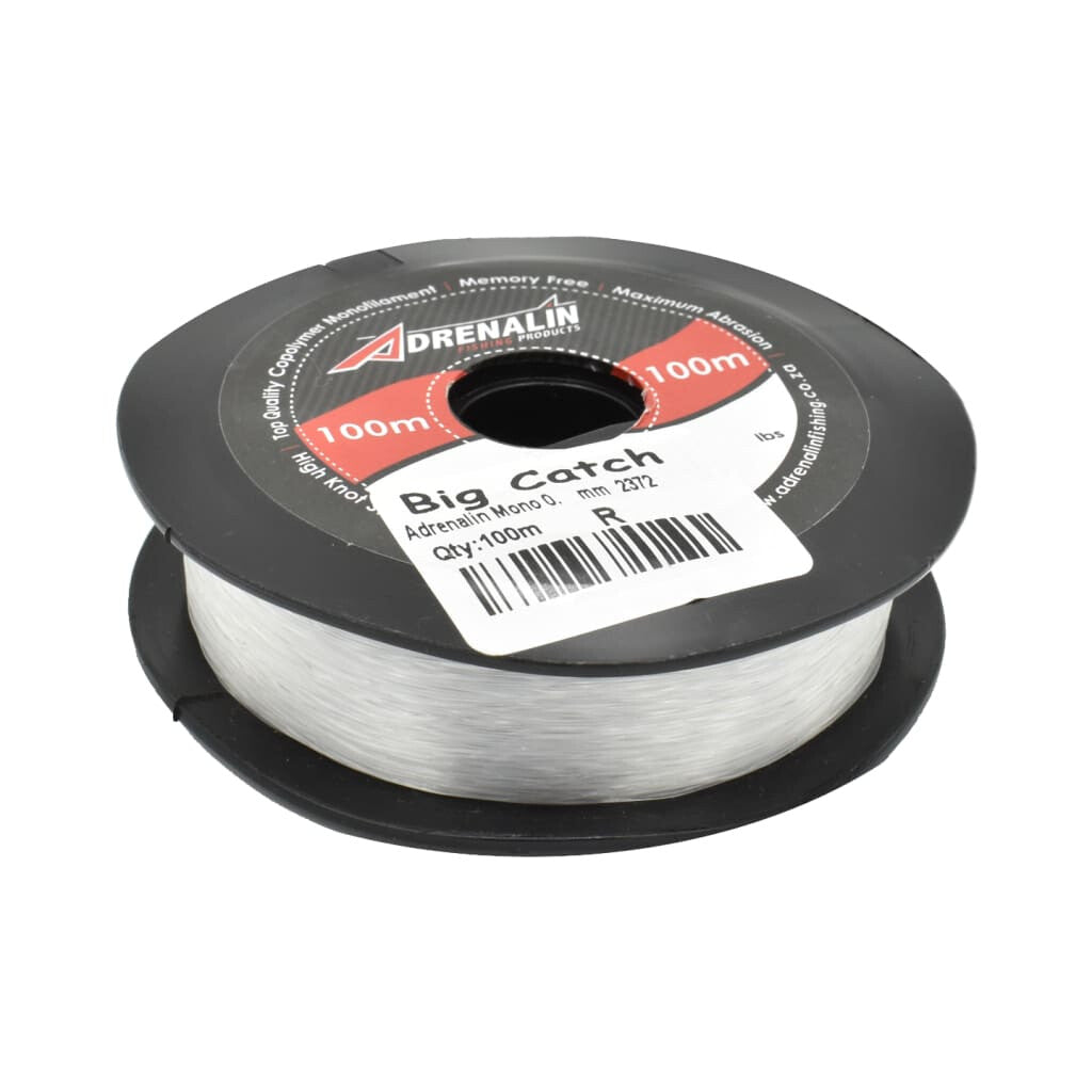 Adrenalin Copolymer Monofilament 100m - Mono Line & Leader (Saltwater)