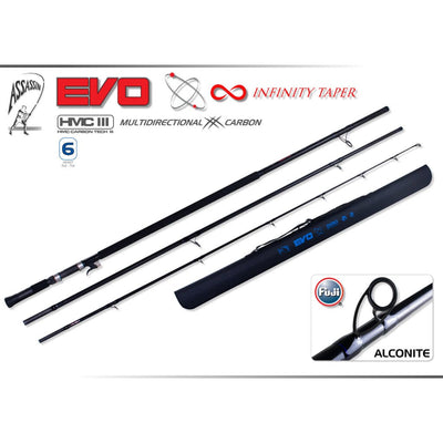 Assassin Evo Zero Infinity Taper - 15ft- 5-7oz - H - Rods (Saltwater)