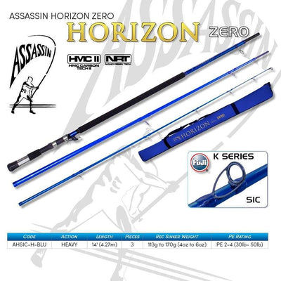 Assassin Horizon Zero UHM 14ft - H - Blue - Rods (Saltwater)