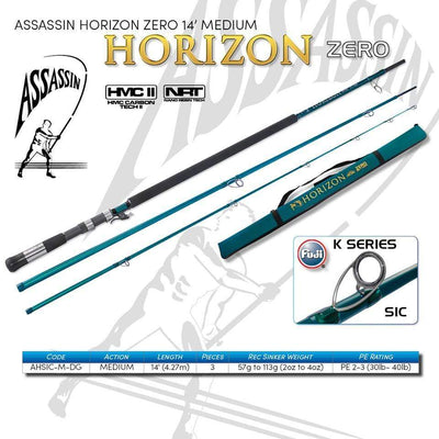 Assassin Horizon Zero UHM 14ft - M - Dark Green - Rods (Saltwater)