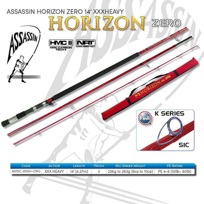 Assassin Horizon Zero UHM 14ft - XXXH - Orange - Rods (Saltwater)