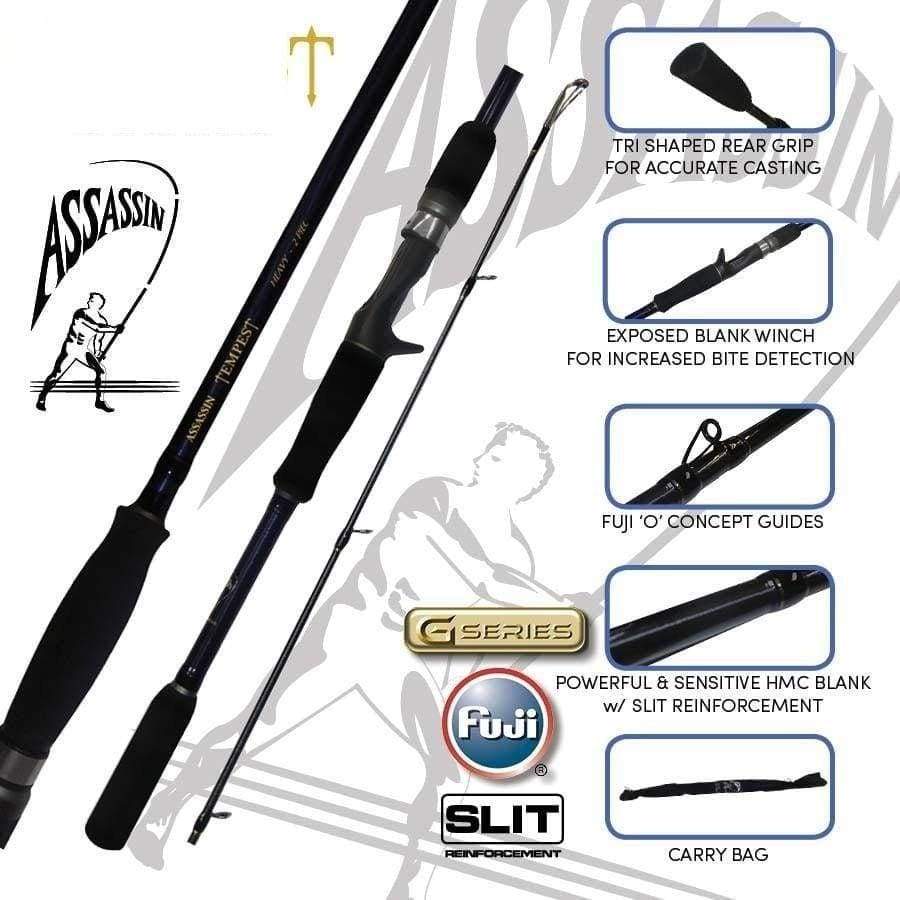 Assassin Tempest - Baitcasting Rods (Saltwater)