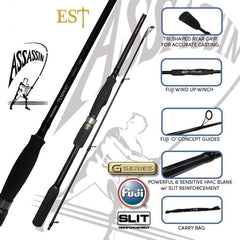 assassin fishing pole Rapid Spin Zero 11' H 2pc Rod | Spinning Fishing Rods - Mias Angling Purpose built for tackling the toughest species in Australia and New Zealand PENN Ocean Assassin II Spinning