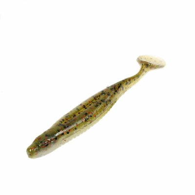 Big Bite Baits Cane Thumper 3.5 - Watermelon Red Ghost - Soft Bait Lures (Freshwater)