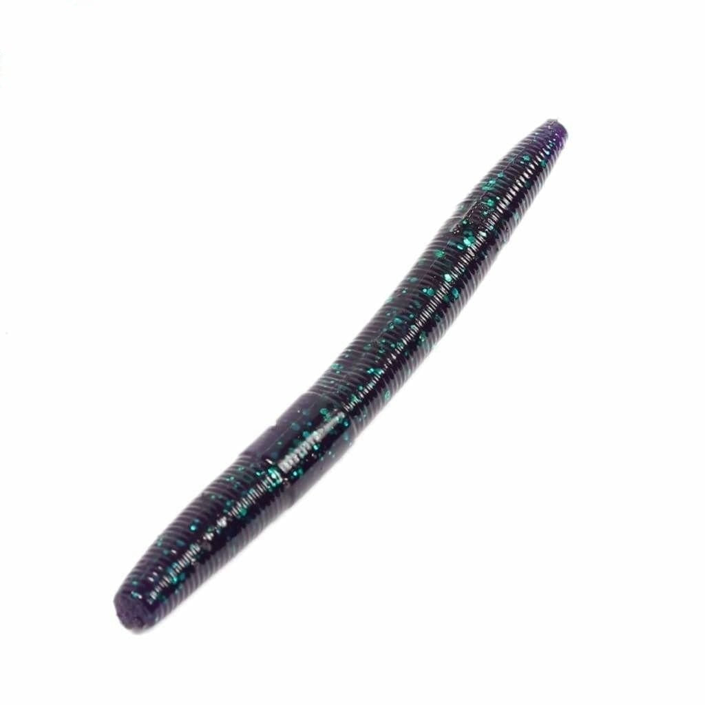 Big Bite Baits Trick Stick - 4 / Junebug - Soft Baits Lures (Freshwater)