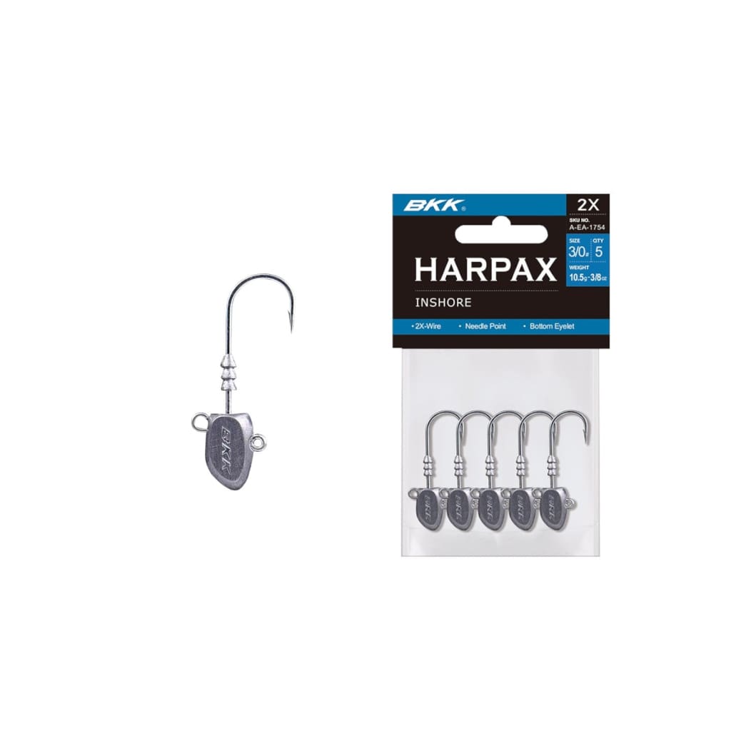 Bkk Harpax Inshore Jighead - Jig Heads (Hooks)