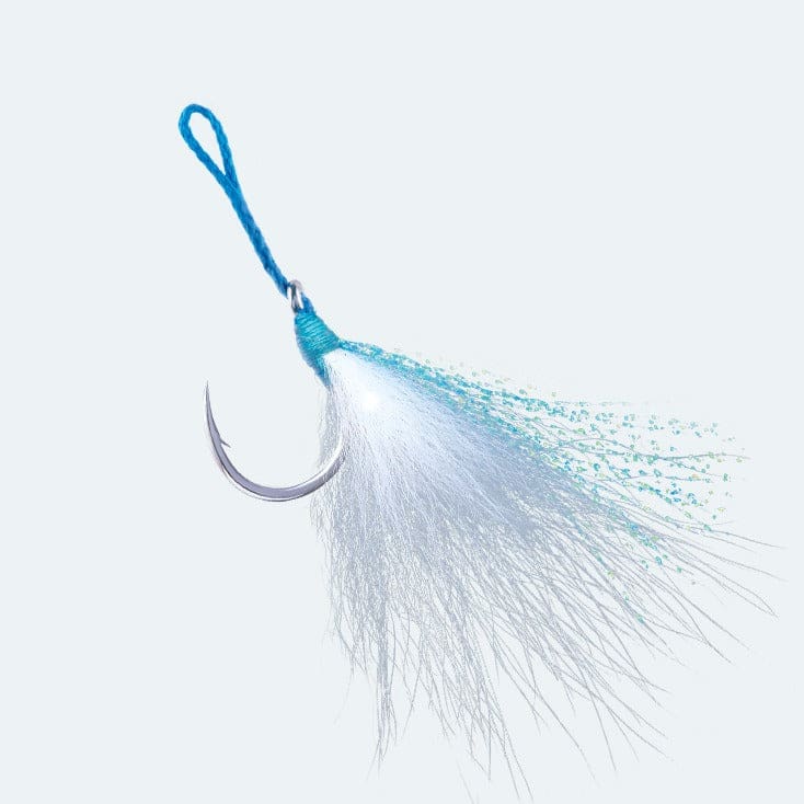 BKK Fox Hair Jigging Assist Hook - Hooks Terminal Tackle (Saltwater)