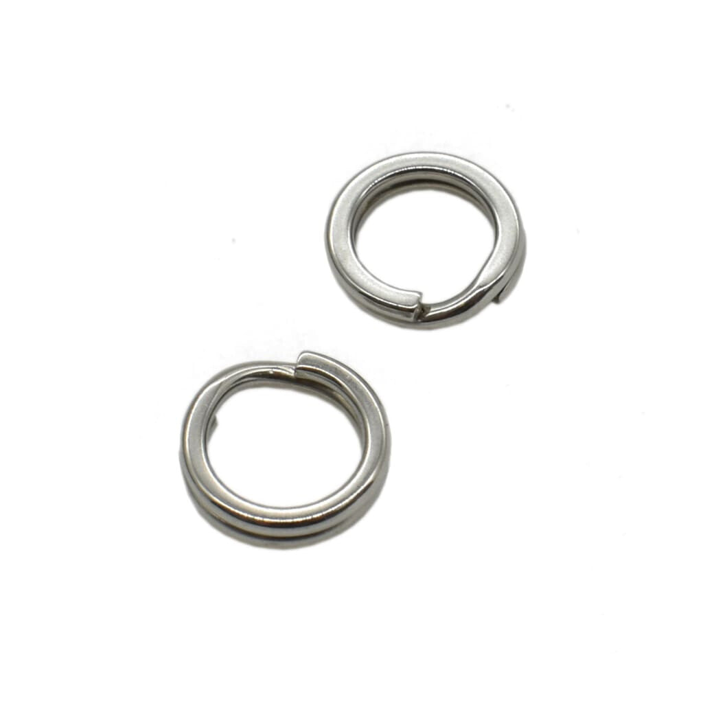 BKK Stainless Steel Split Ring - Solid & Split Rings Terminal Tackle (Saltwater)