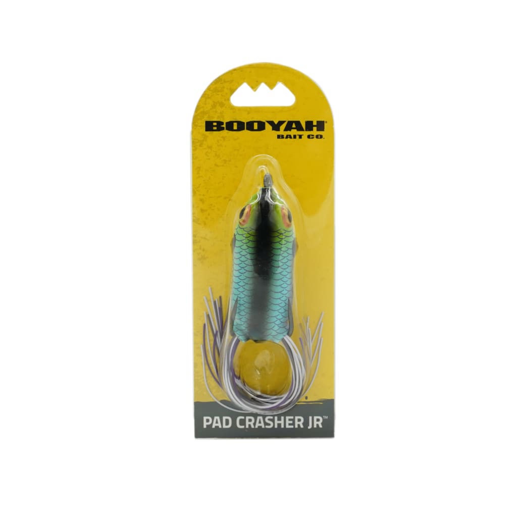 BOOYAH Pad Crusher Jnr - Aqua Frog - Soft Baits Lures (Freshwater)