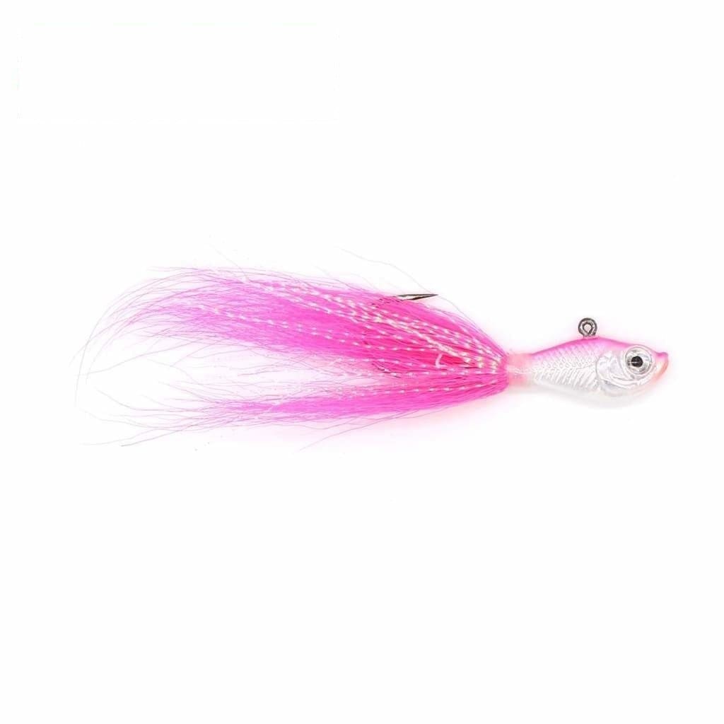Bucktail Jig 3/4oz - Pink - Jigs Lures (Freshwater)
