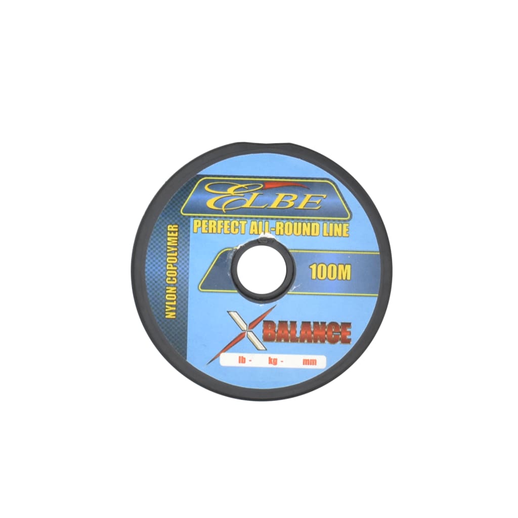 Elbe XBalance Nylon Copolymer 100m Green - Mono Leader Line & Leader (Saltwater)