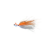 Fishman Bucktails - Orange White / 1/8oz - 2/0 - Hard Baits Jigs Lures (Saltwater)