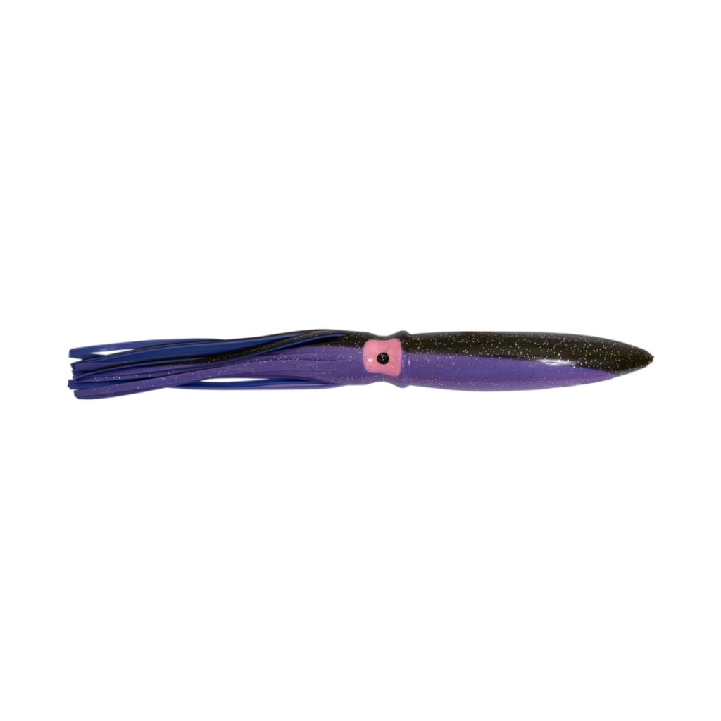 FISHMAN Squid Skirt Bulb 12 - Black Purple - Soft Baits Trolling Lures (Saltwater)