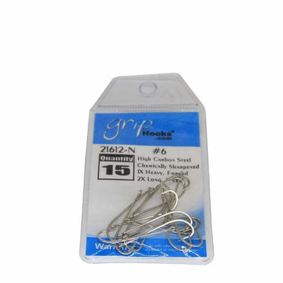 Grip Fly Hooks 21612 N - #6 - Hooks (Fly Fishing)