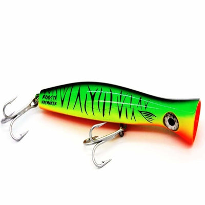 Halco Roosta Popper 135 - Fluoro Green - Lures (Saltwater)