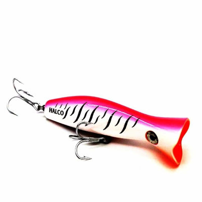 Halco Roosta Popper 135 - Stripey - Lures (Saltwater)