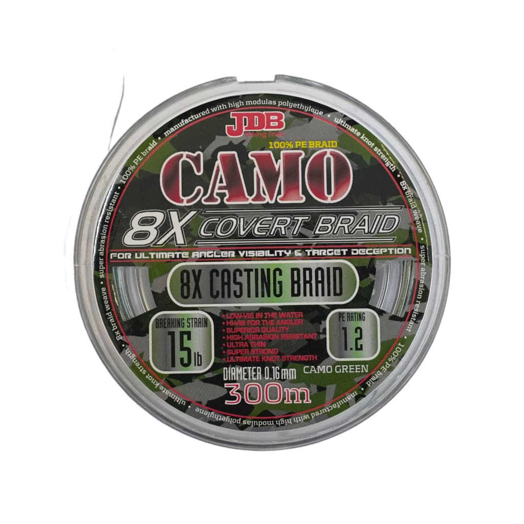 Big Catch Fishing Tackle - JDB Camo 8X Covert Braid