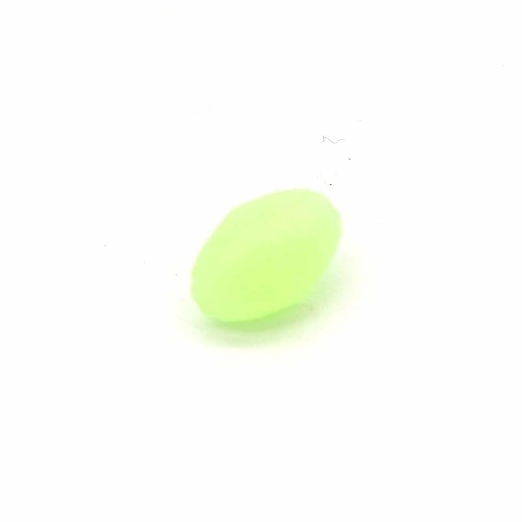 Lum Beads Green Oval 30/pkt - Rigging Terminal Tackle (Saltwater)