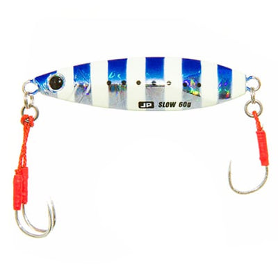 Major Craft JigPara 40g Slow - Zebra Iwashi - Jig Lures (Saltwater)