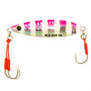 Major Craft JigPara 40g Slow - Zebra Pink - Jig Lures (Saltwater)