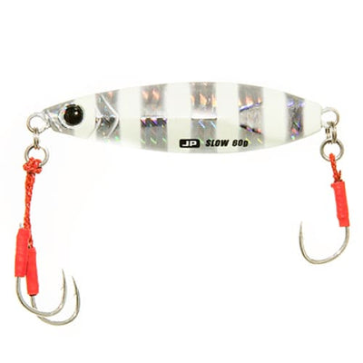 Major Craft Jigpara Slow 10g - Zebra Glow - Jig Lures (Saltwater)