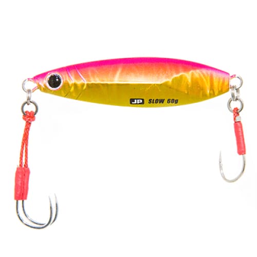 Major Craft JigPara Slow 50g - Pink Gold - Jig Lures (Saltwater)