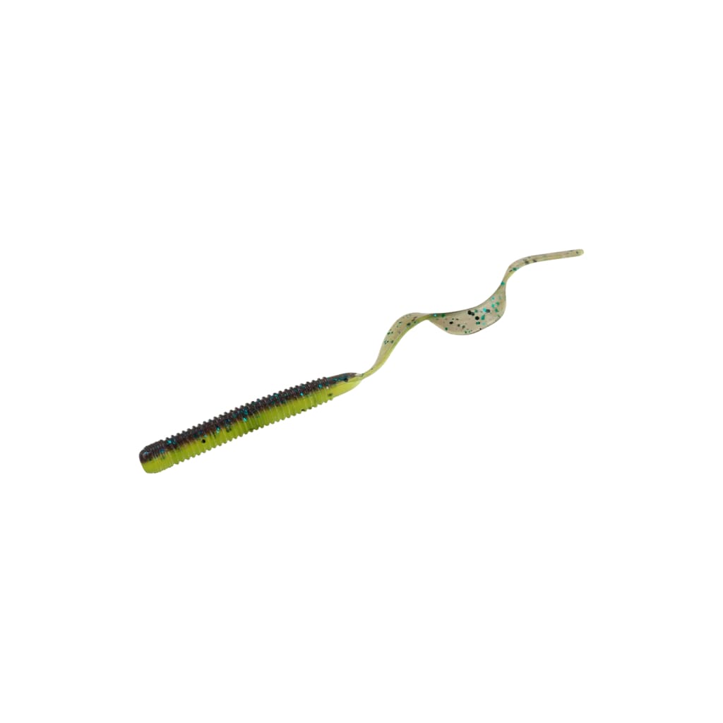 Mcarthy McSlice 4’’ - Junebug Glow - Soft Baits Lures (Freshwater)