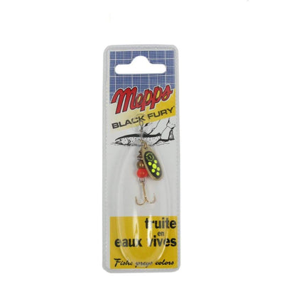 Big Catch Fishing Tackle - Mepps Black Fury Gold Spinner #1