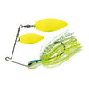 Molix FS Spinnerbait Double Willow - Neon Charmer - 1/2oz - Hard Baits Lures (Freshwater)