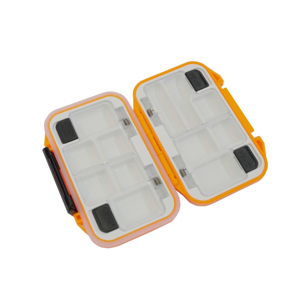 Orange Double Sided Tackle Box - Fly Boxes Accessories (Fly Fishing)