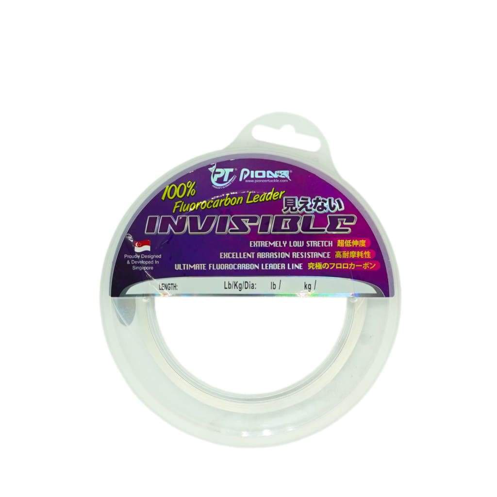 Pioneer Tackle Fluorocarbon Leader - Fluoro Leader Line & Leader (Saltwater)