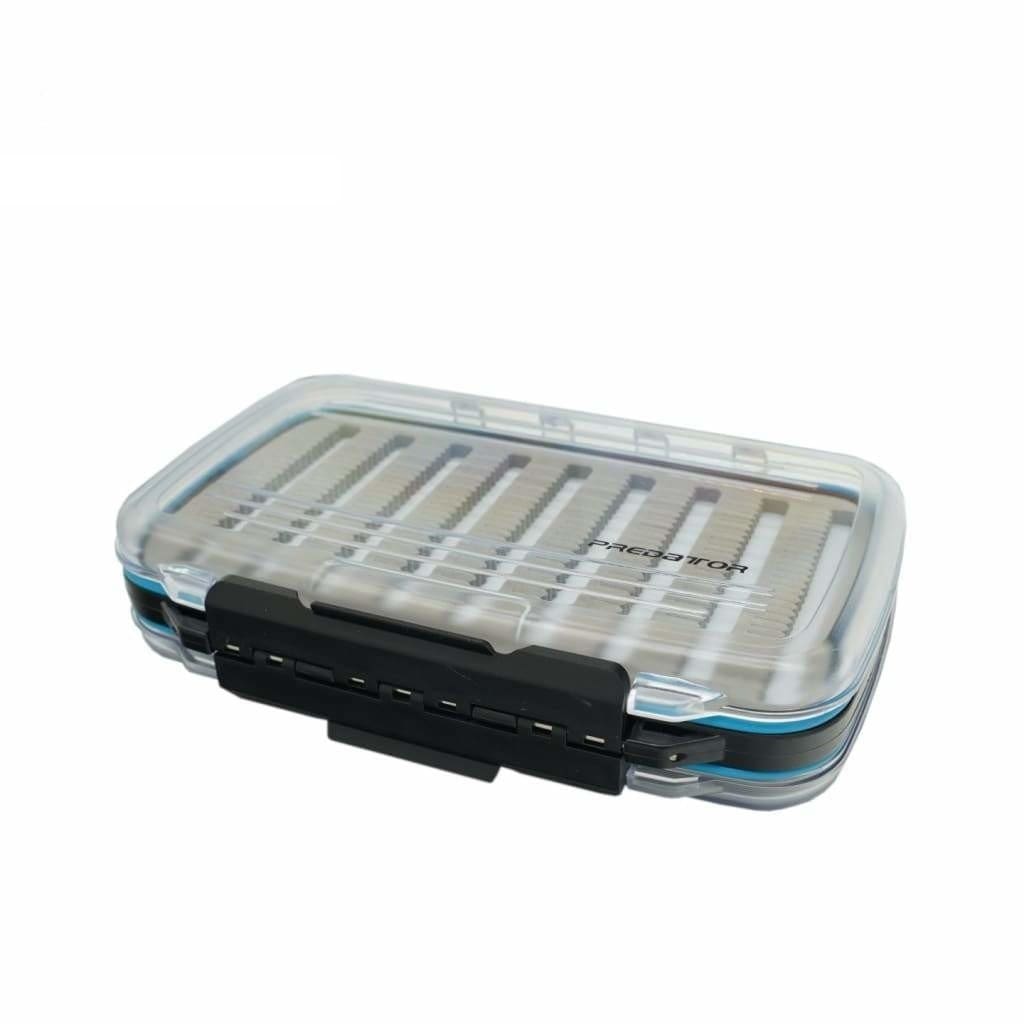 Predator Double Sided Slit Flip Lid Fly Box - Fly Boxes Accessories (Fly Fishing)