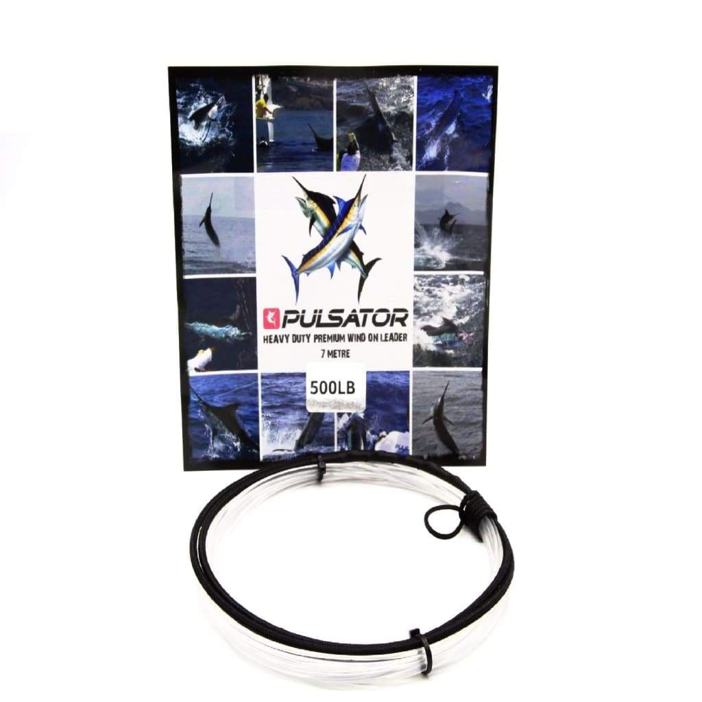Pulsator Wind On Leader - 500lb/226.8kg - Mono Leader Line & Leader (Saltwater)