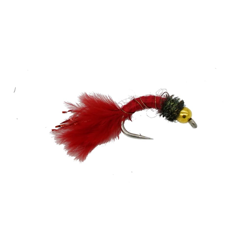 Sci Flies Beaded Bloodworm - Fresh Dries Flies (Fly Fishing)