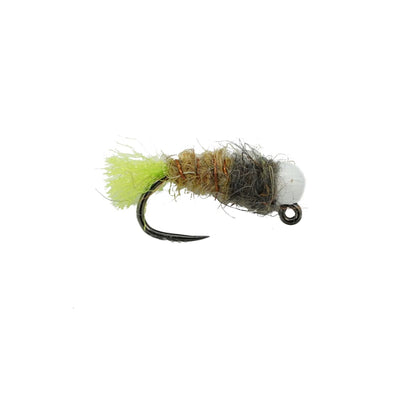 Sciflies Barbless Android Jig - Natural Chartreuse - Signature Series Flies (Fly Fishing)