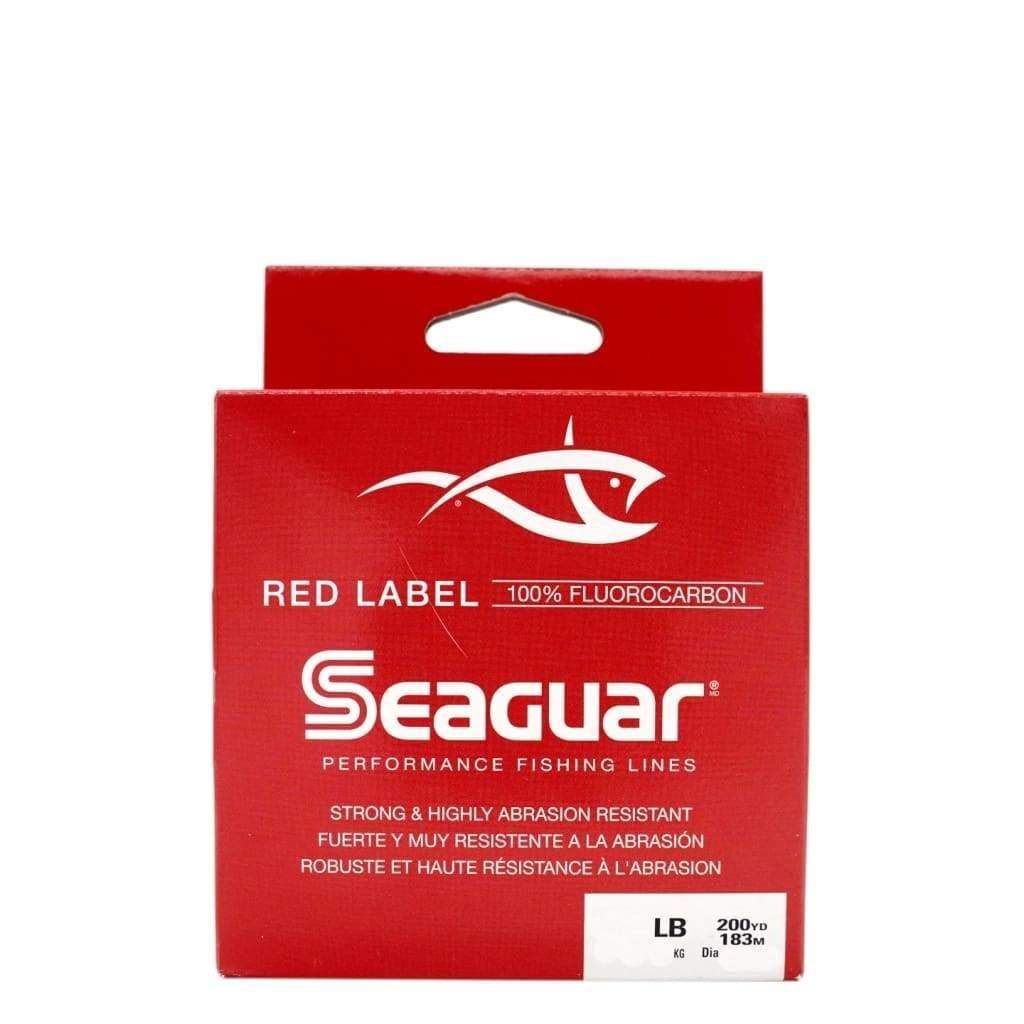 SEAGUAR Red Label Fluorocarbon 200m - Fluoro Leader Line & Leader (Saltwater)