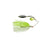 Sensation Echo Mini-Tandem Spinnerbait 3/16oz - White Chartreuse - Spinnerbaits & Buzzbaits Lures (Freshwater)