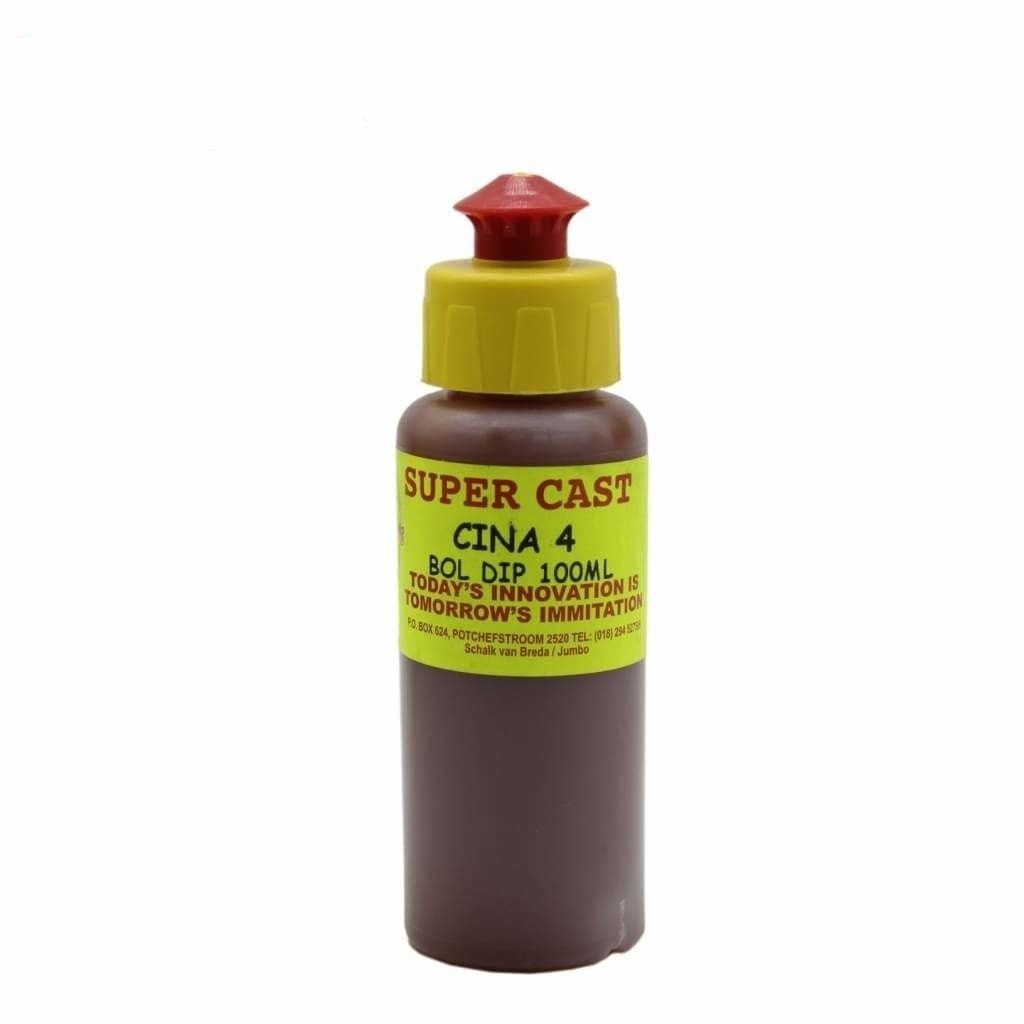 Super Cast Bol Dip 100ml - Cina 4 - Carp Baits Lures (Freshwater)